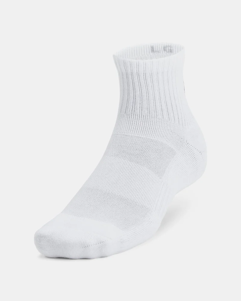 UNDER ARMOUR Training Cotton Quarter-Crew Socks (3 Pairs)